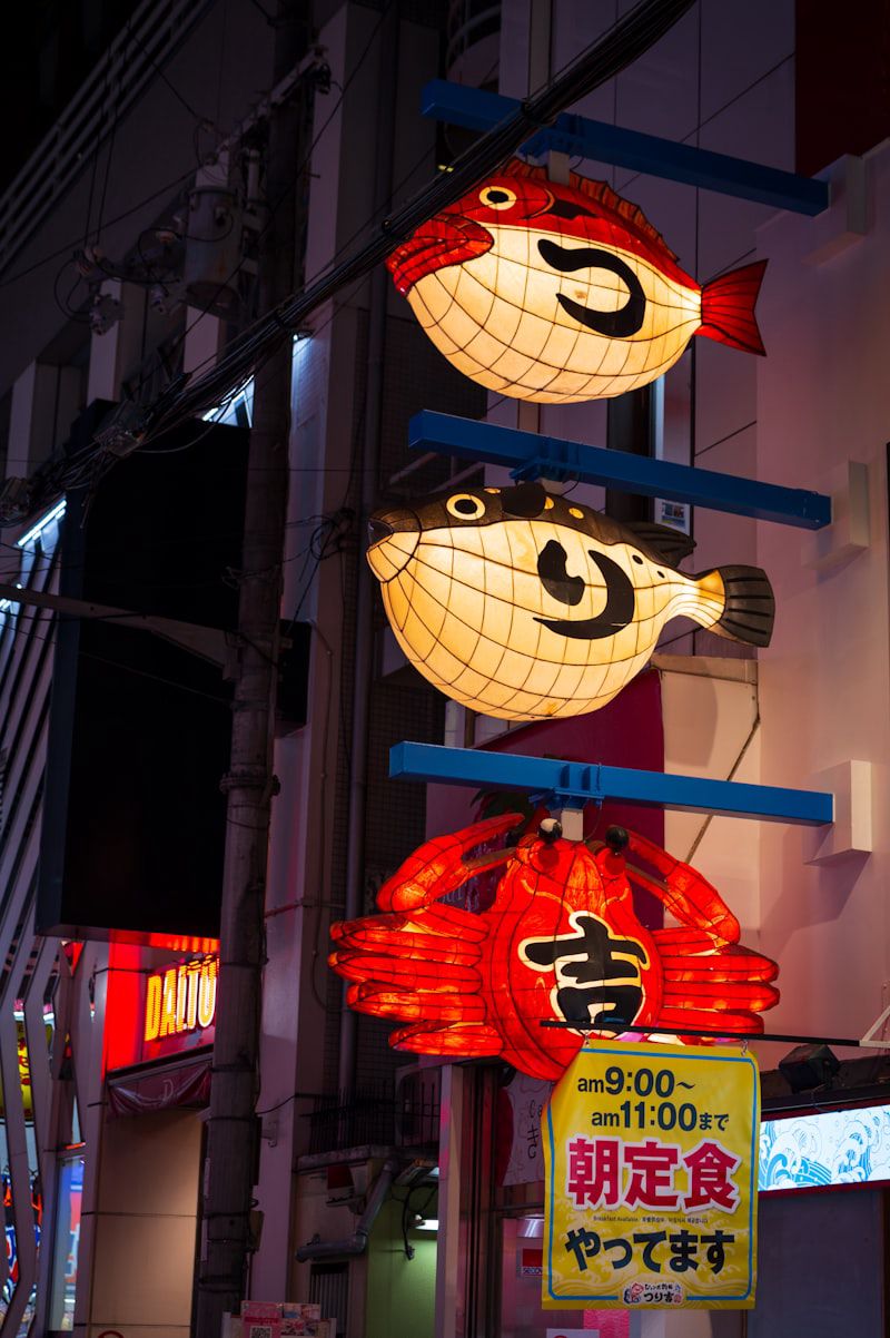 Osaka Kyoto and Tokyo Food Route