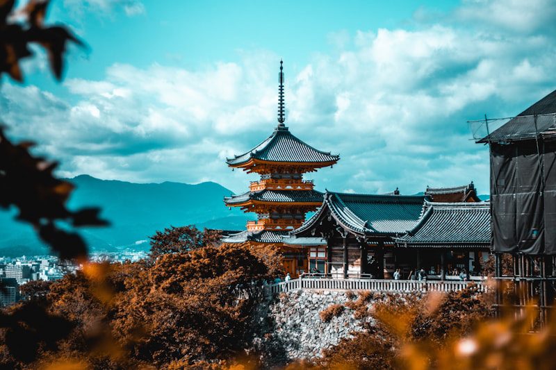 Traditional Kyoto temple architecture