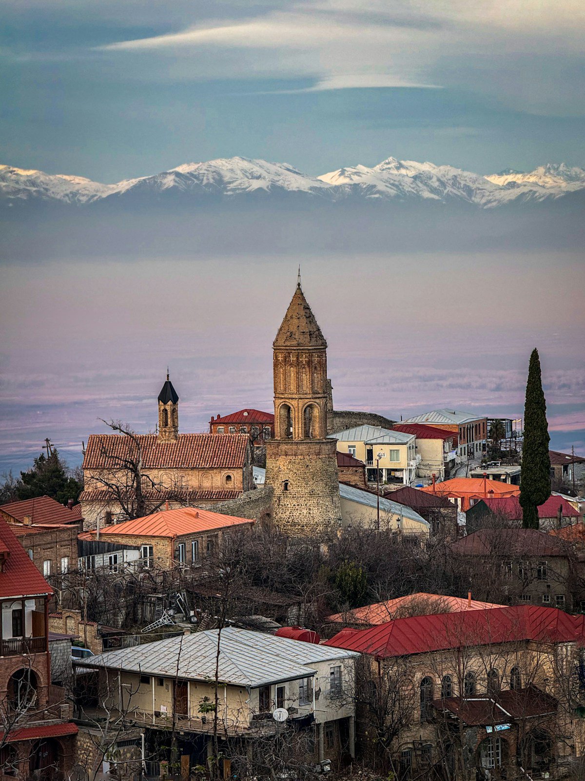 Mestia Bell Tower and Historic Tower Group