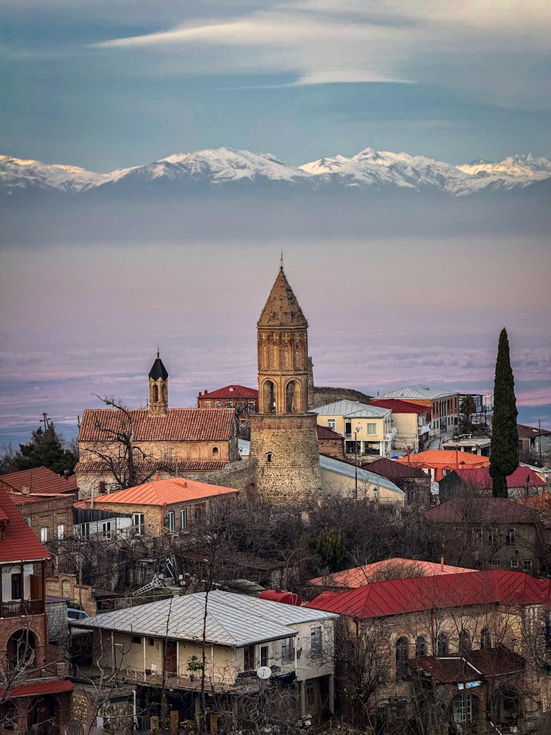 Mestia Bell Tower and Historic Tower Group